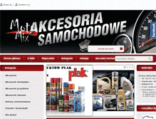 Tablet Screenshot of moto-mix.pl